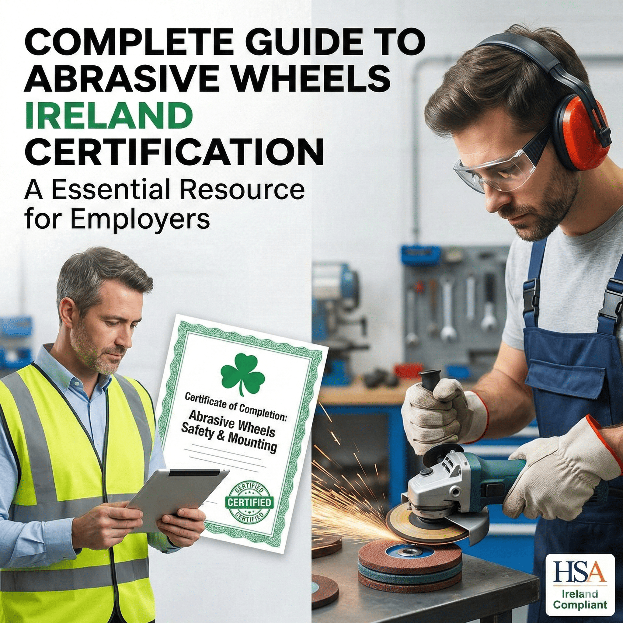 A Complete Guide to Abrasive Wheels Ireland Certification for Employers