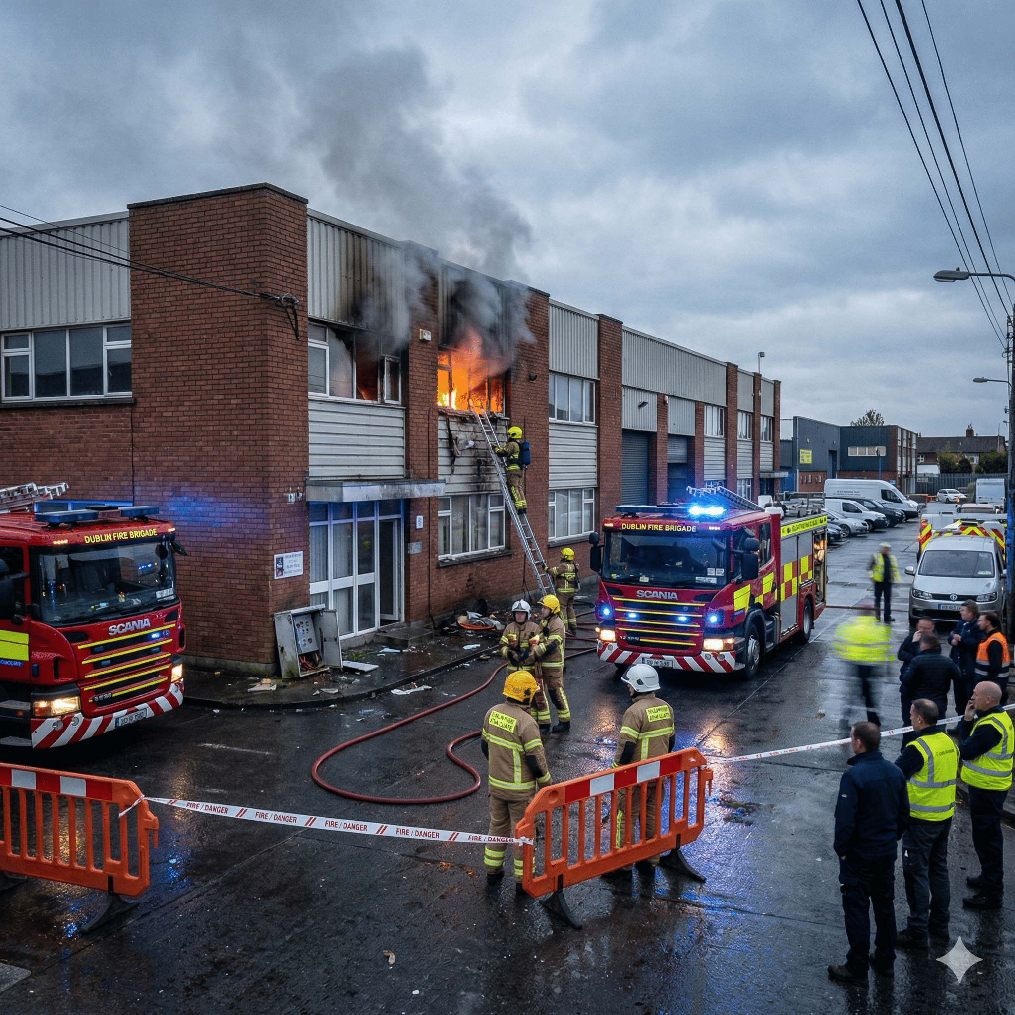 Common Causes of Workplace Fires in Ireland