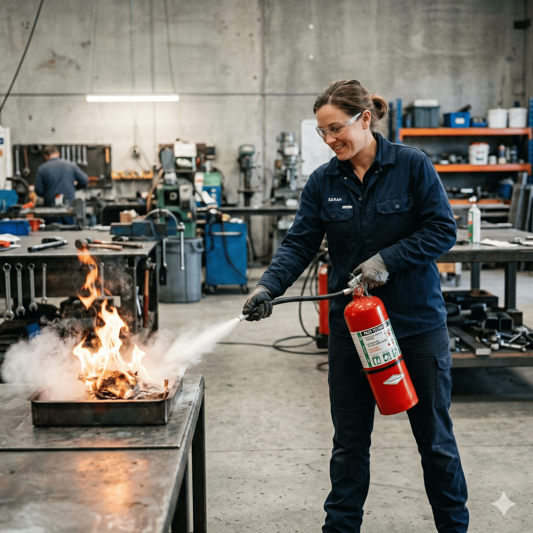 How to Use a Fire Extinguisher (PASS Technique)