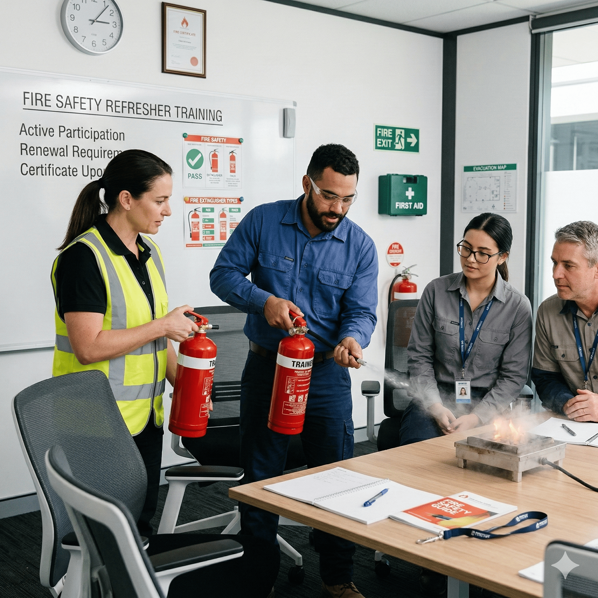 Fire Safety Refresher Training and Renewal Requirements