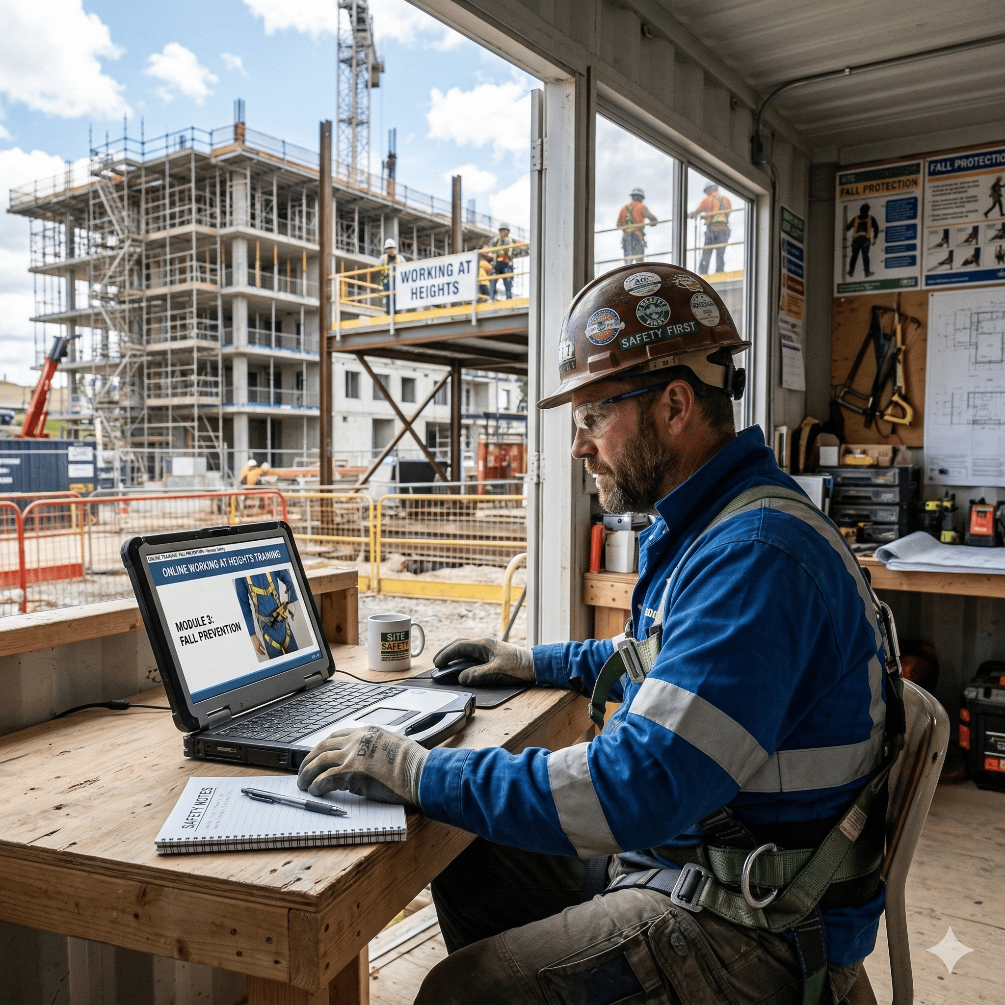 Case Study: How Online Working at Heights Training Improved Workplace Safety
