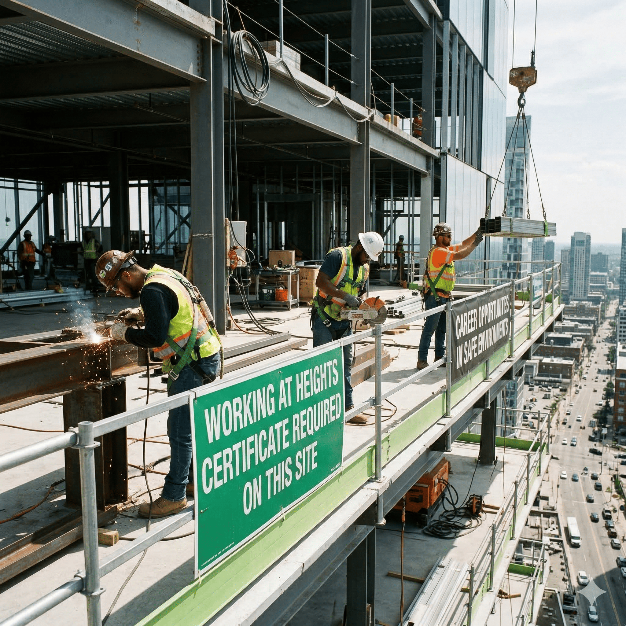 Working at Heights Certificate: Career Opportunities That Require It