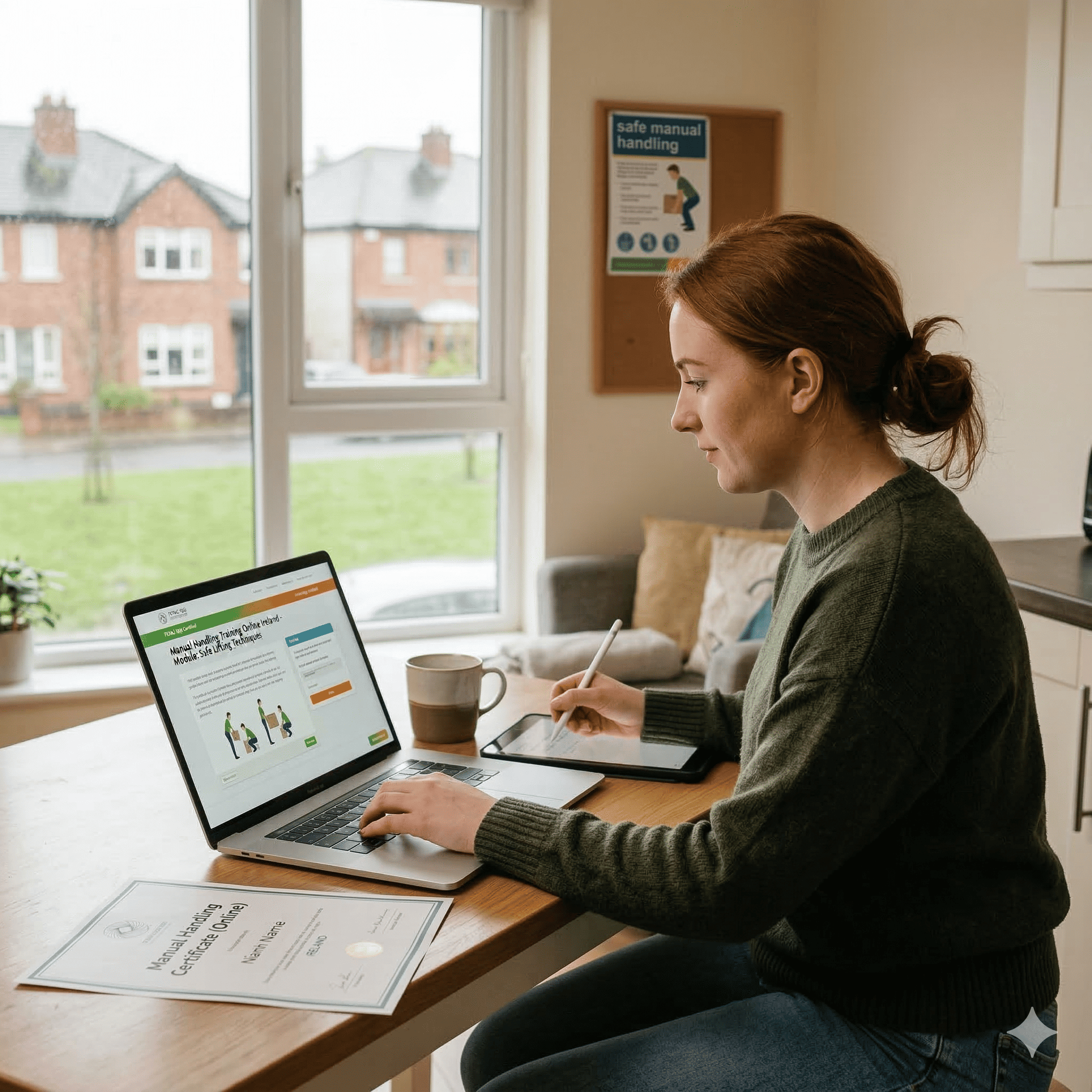 Flexible Learning with Manual Handling Training Online Ireland in Ireland