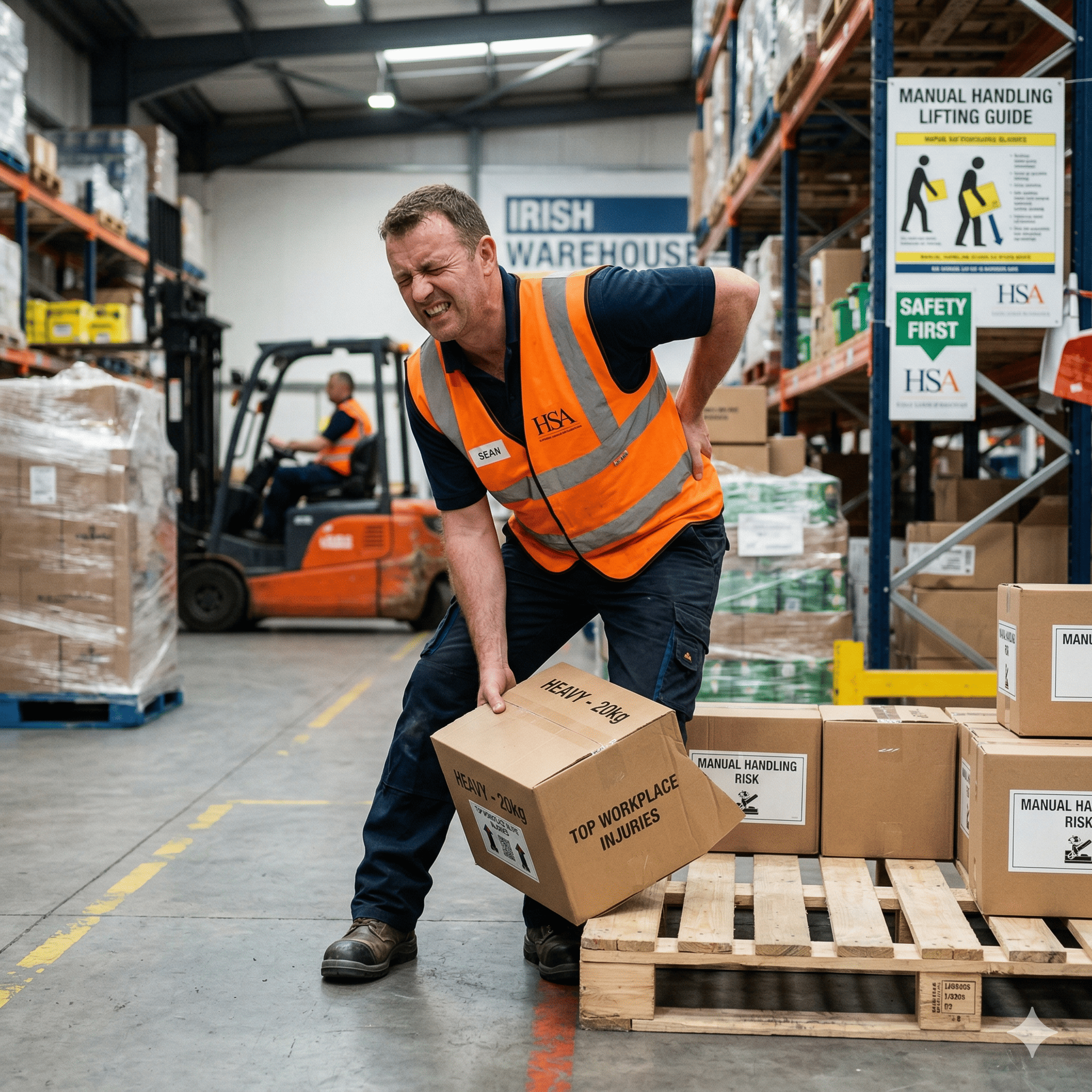 Top Workplace Injuries Caused by Poor Manual Handling in Ireland