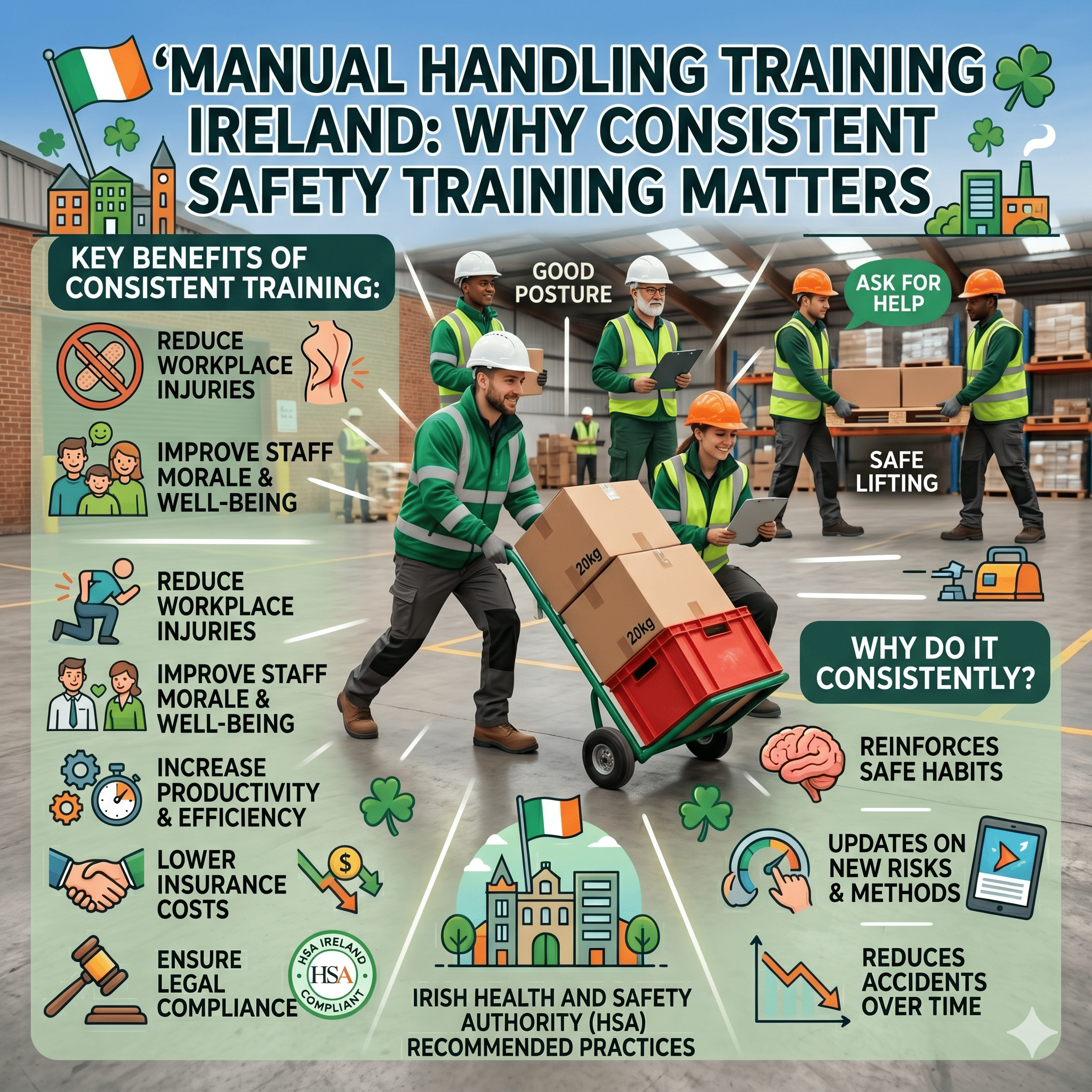 Manual Handling Training Ireland: Why Consistent Safety Training Matters