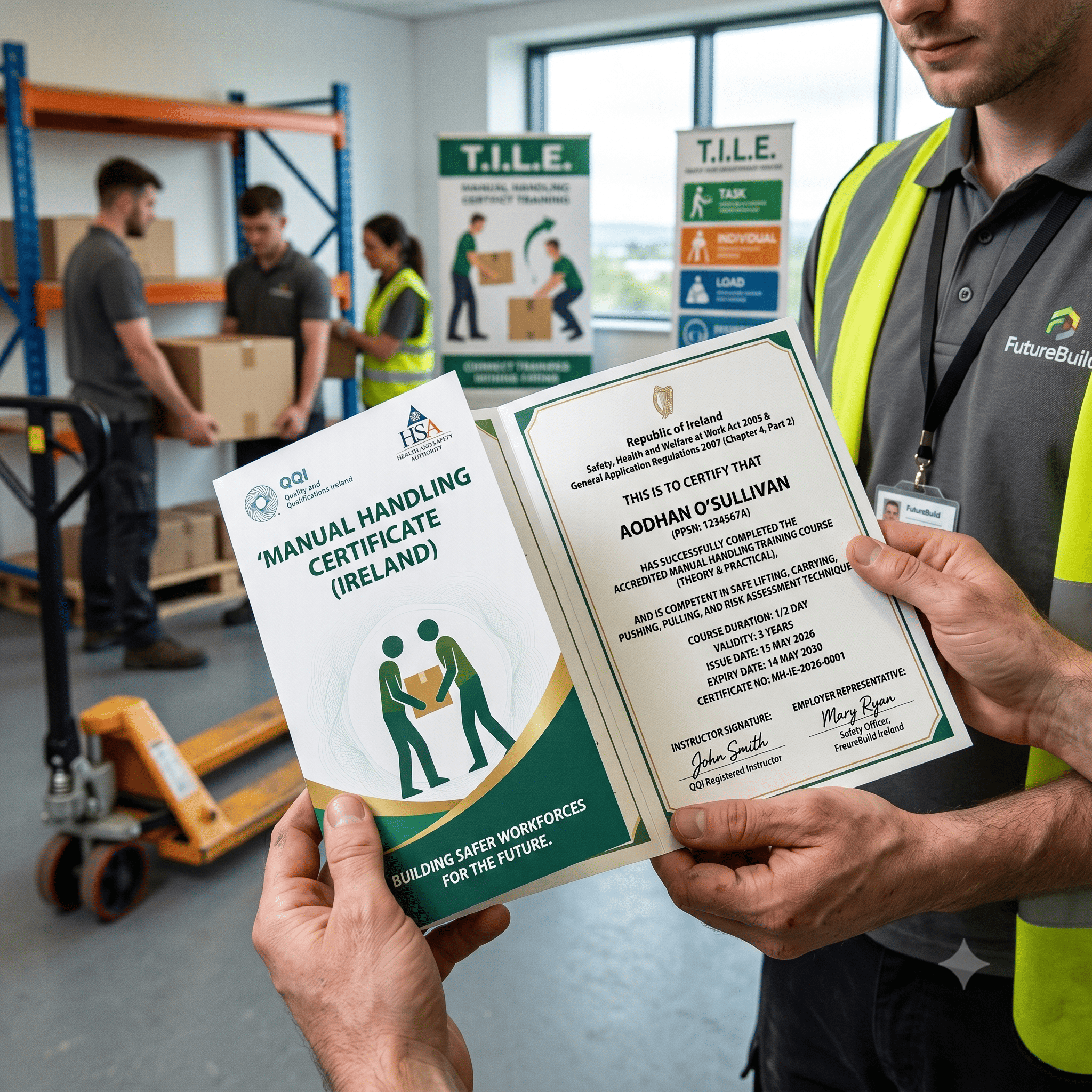 Manual Handling Certificate Ireland: Building Safer Workforces for the Future
