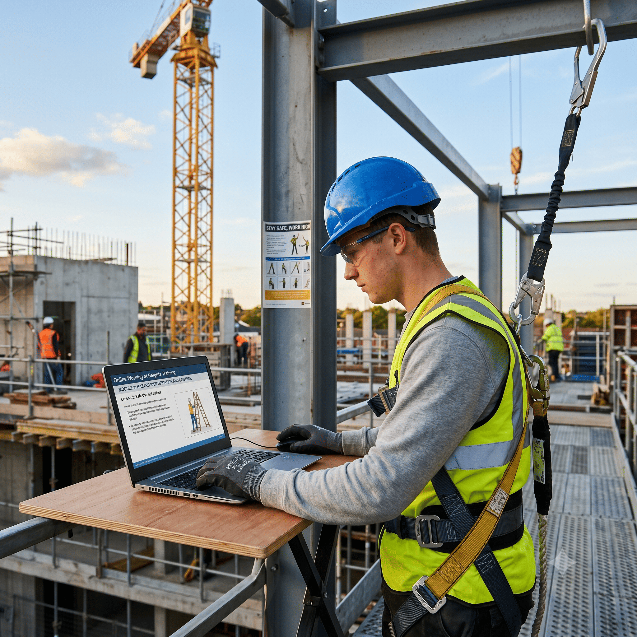 Online Working at Heights Training: Improving Safety Standards in High-Risk Jobs