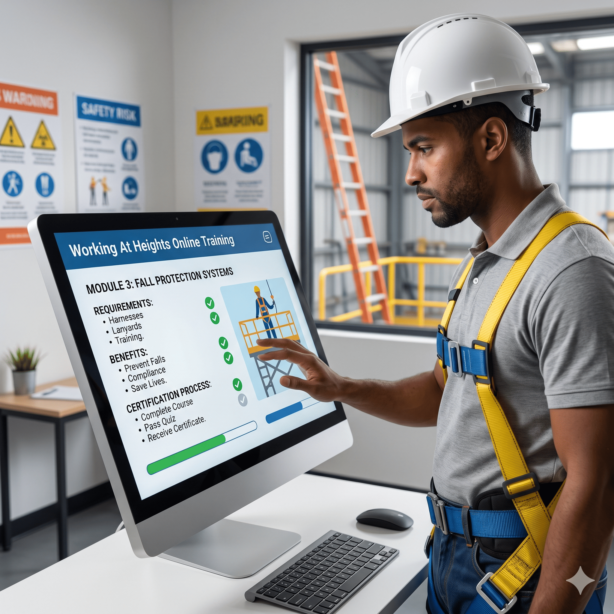 Working at Heights Online Training: Requirements, Benefits, and Certification Process