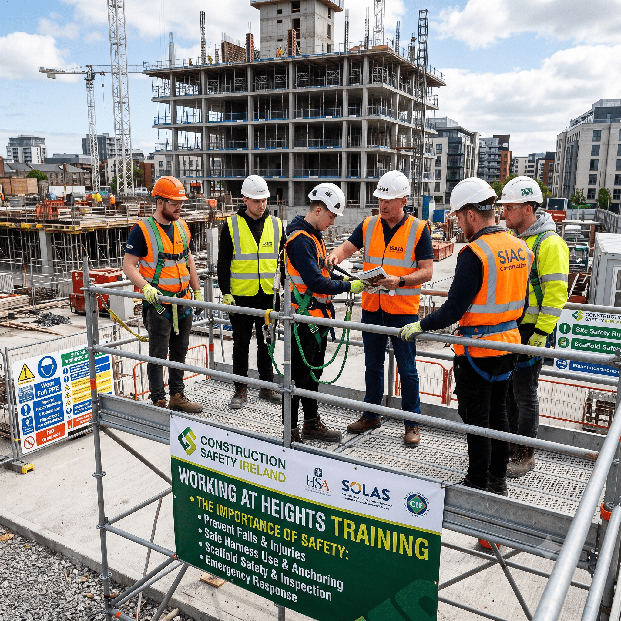 Workplace Safety Ireland: How Working at Heights Training Reduces