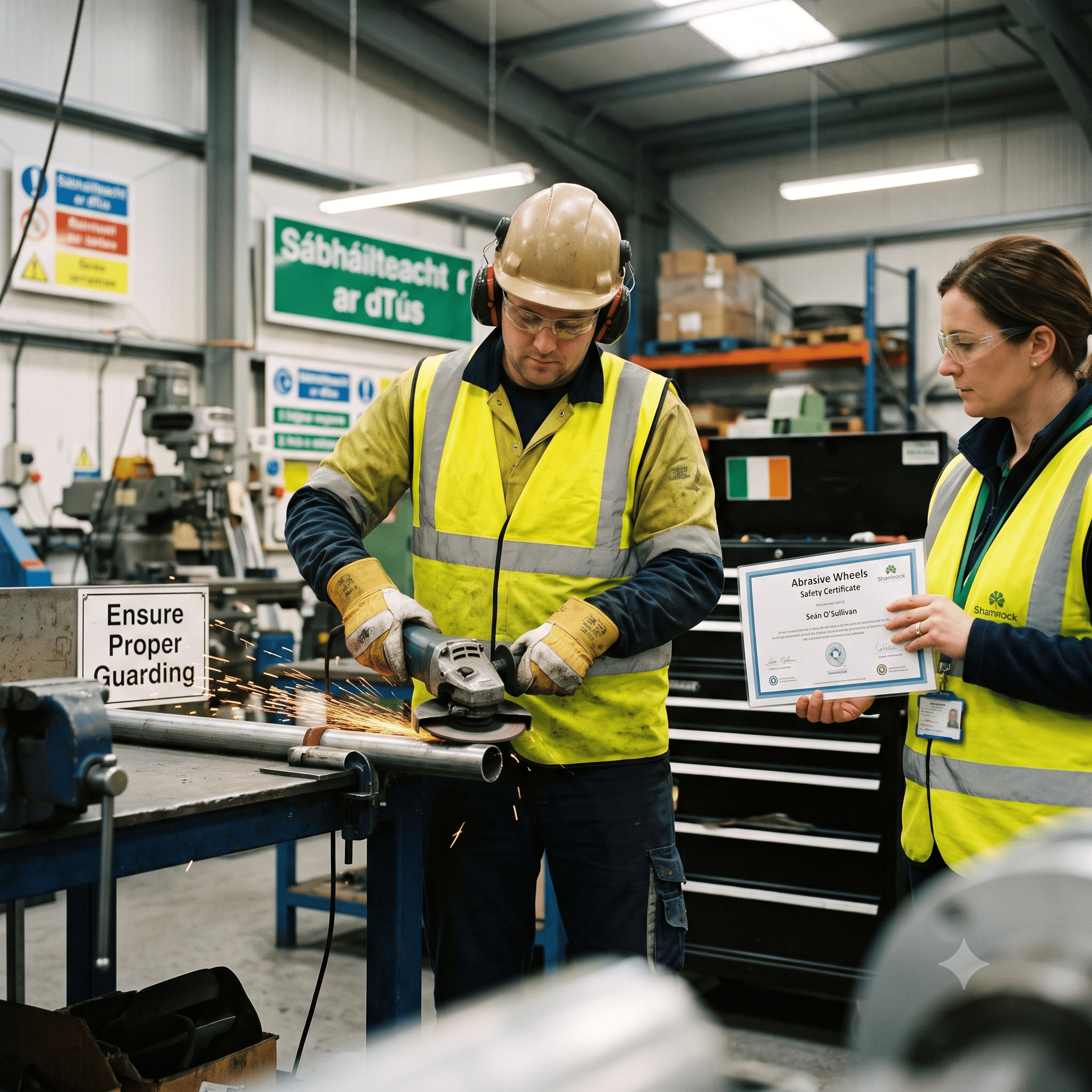 Abrasive Wheels Certificate Ireland: Your Guide to Workplace Compliance