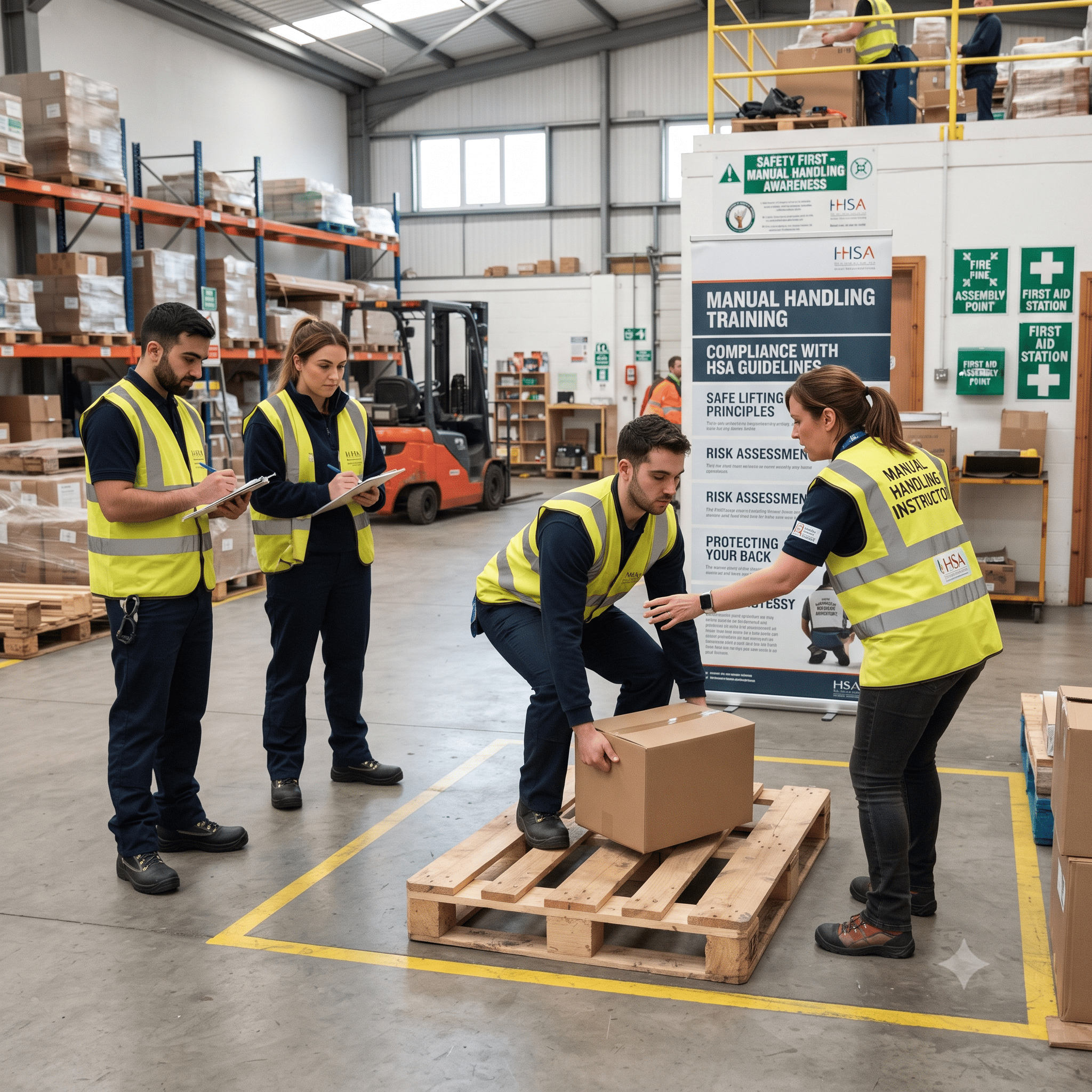 How Manual Handling Training Supports Health and Safety Compliance in Ireland