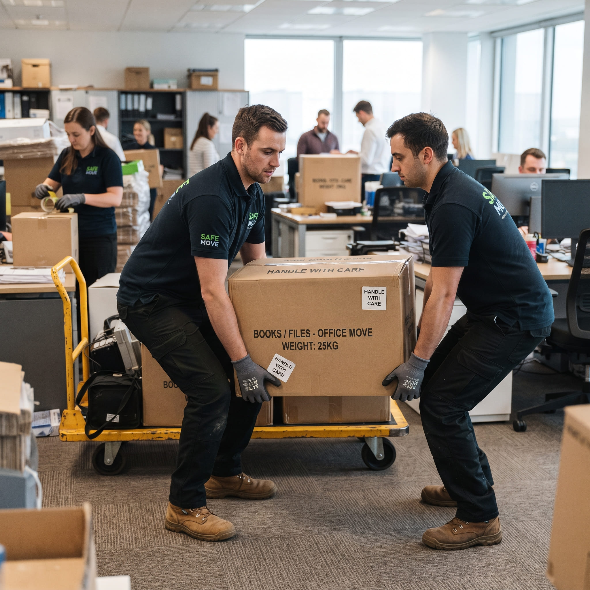Safe Manual Handling During Workplace Relocation and Office Moves Meta Title