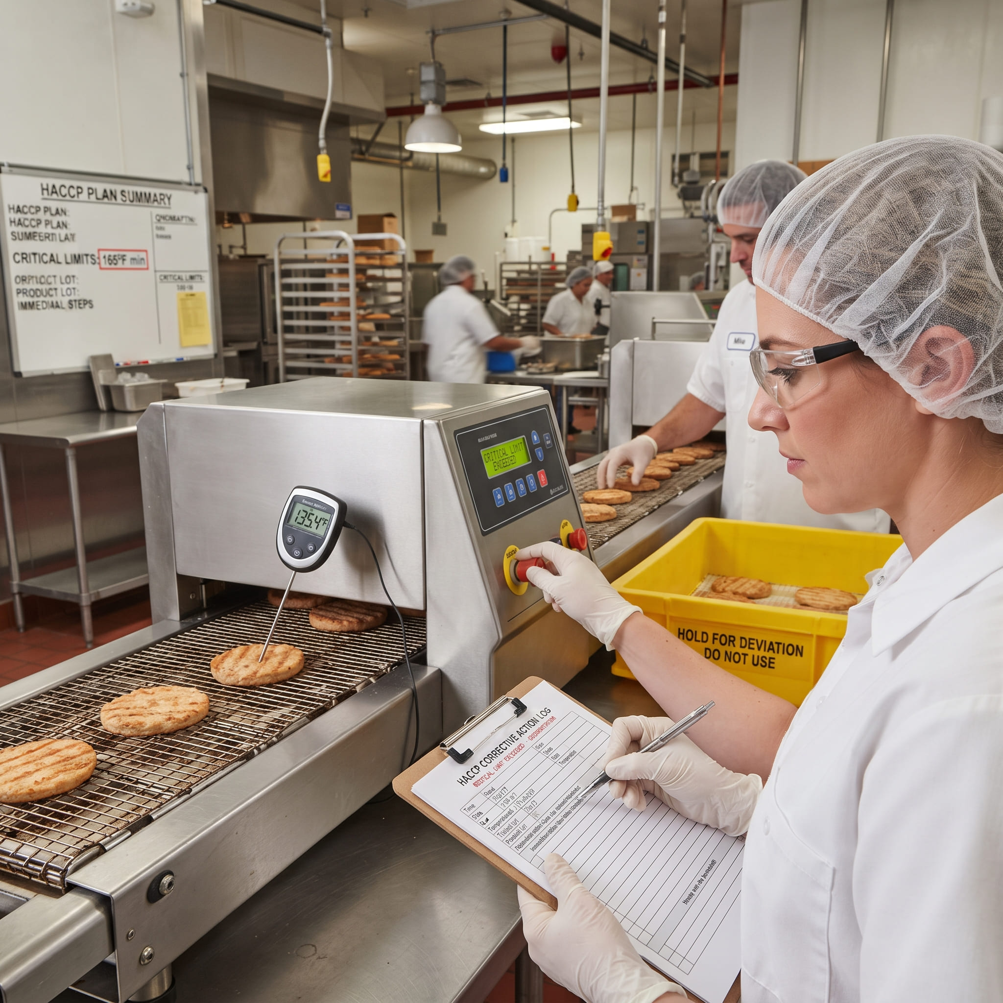 HACCP Corrective Actions: What to Do When a Critical Limit Is Exceeded